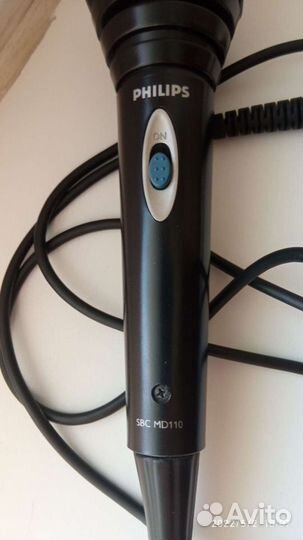 Динамический микрофон Philips sbc md 110