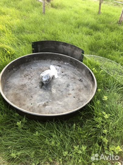 Гриль круглый угольный Dazzlers. Диаметр 52 см