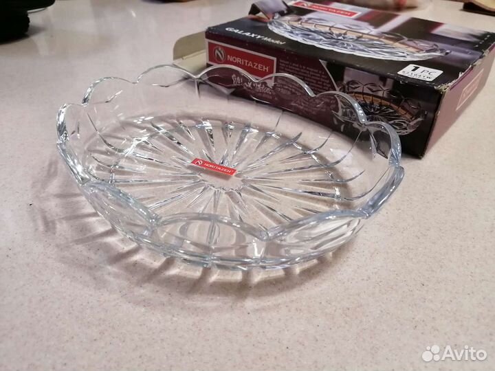 Салатник стеклянный noritazeh 20х16