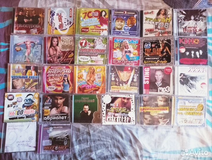 Музыкальные CD, мр3 диски