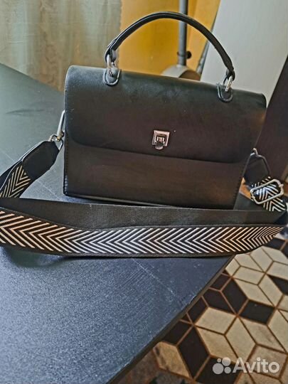 Сумка женская через плечо черная