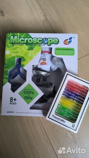 Микроскоп для школьника (увеличение 1200)