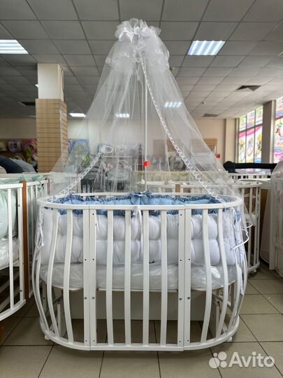 Кроватка круглая