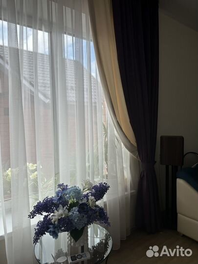 Комплект шторы и тюль бу
