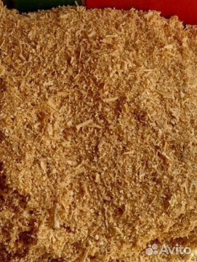 Опилки в мешках