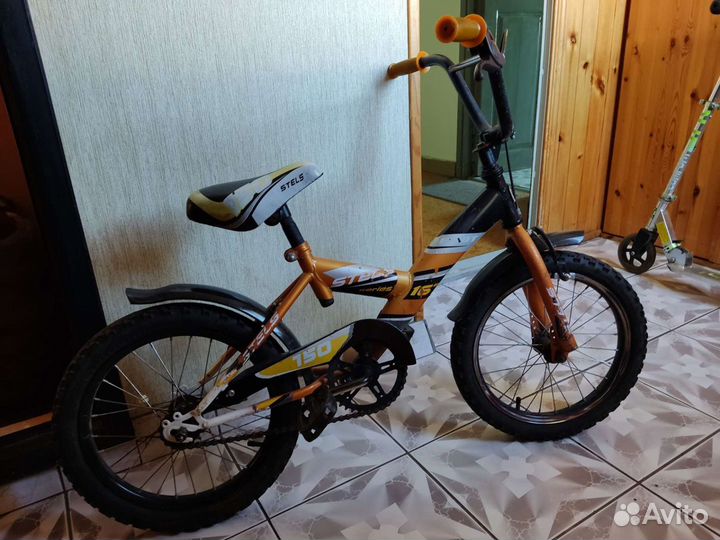 Детский велосипед бу stels 16 пилот