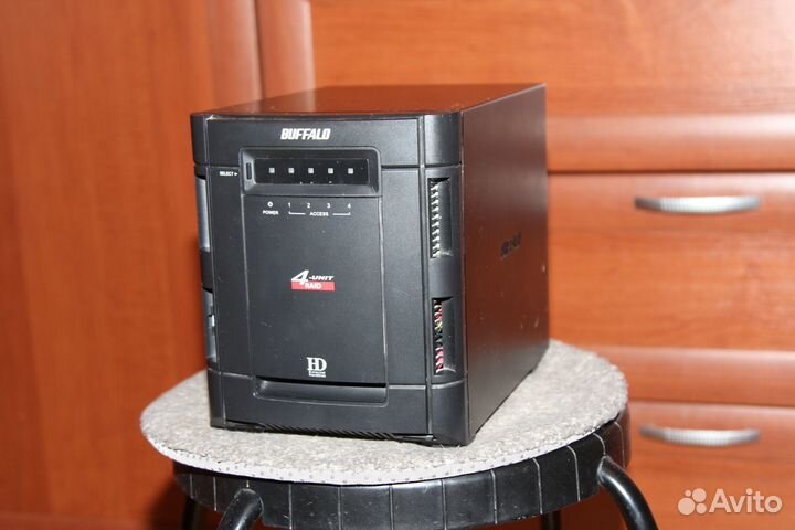 Дисковое хранилище buffalo HD-QS4.0TSU2/R5