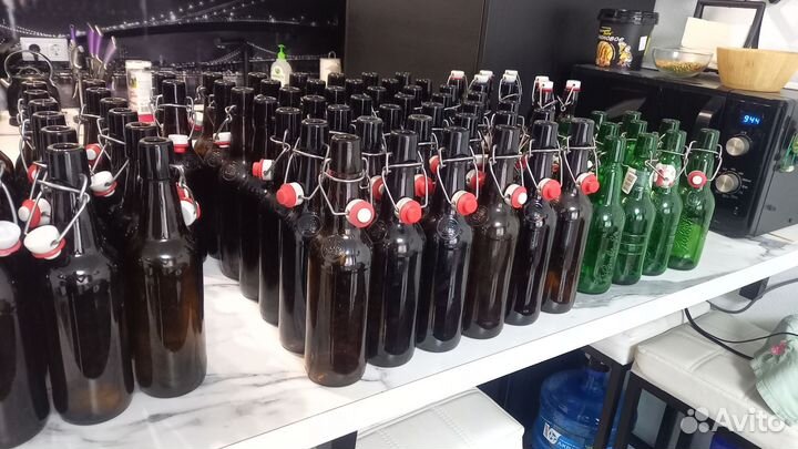 Бутылка с бугельной пробкой 0,5