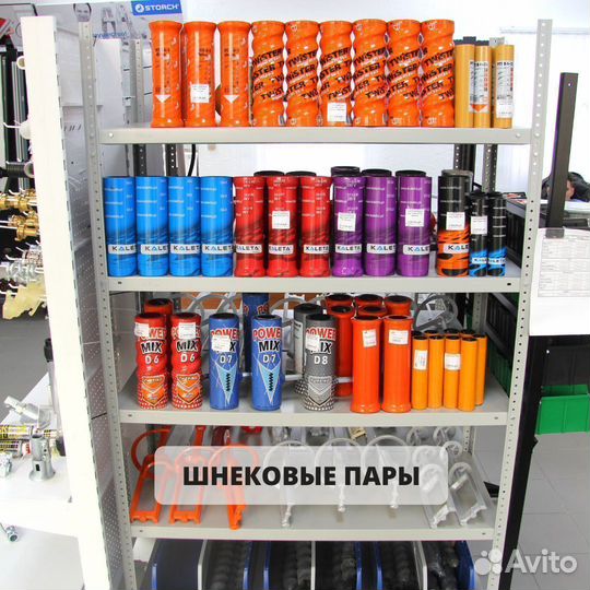 Шнековые пары для штукатурной станции Kaleta PFT Т