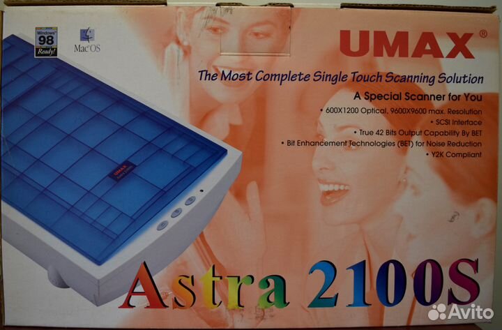 Сканер umax Astra 2100S