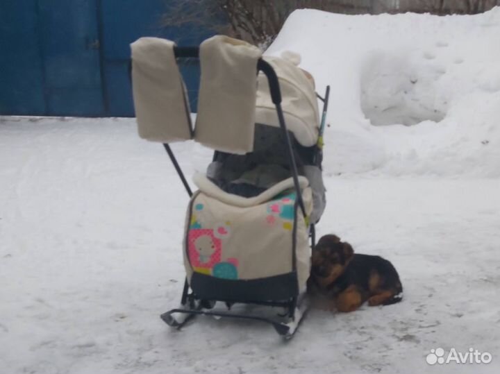 Санки коляска ника