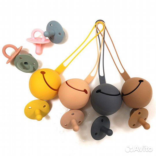 Контейнер для соски силиконовый