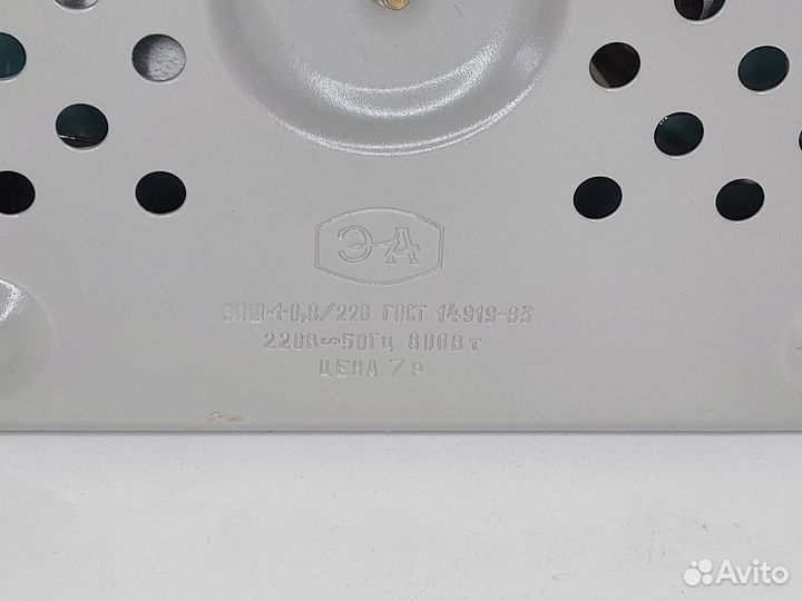 Электроплитка СССР 1989г рабочая