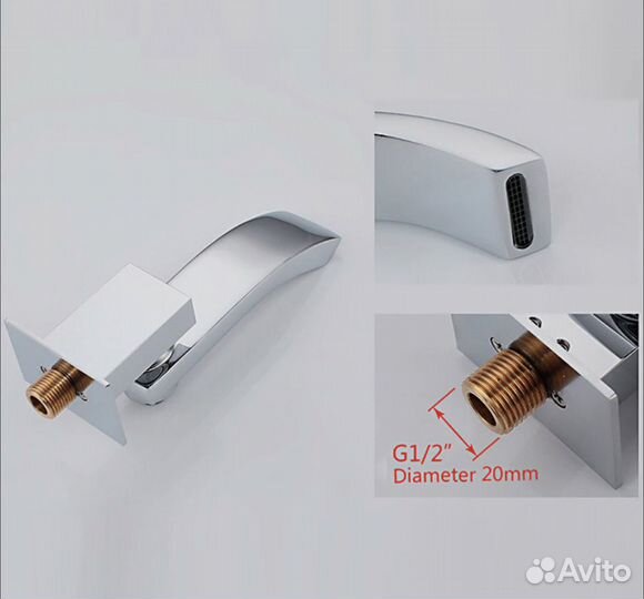 Gappo G7107 хром, латунь