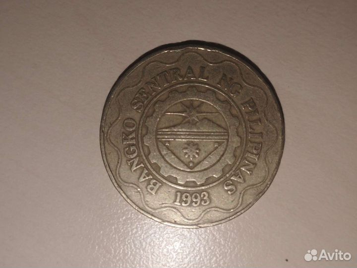 1993 один пизон Филиппины монета красивая