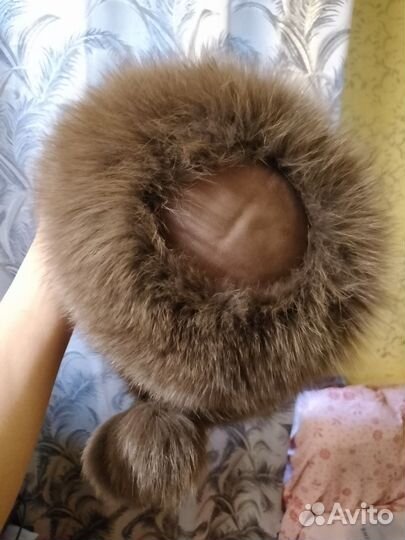 Шапка песец