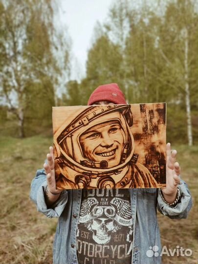 Выжигание портретов и картин на дереве