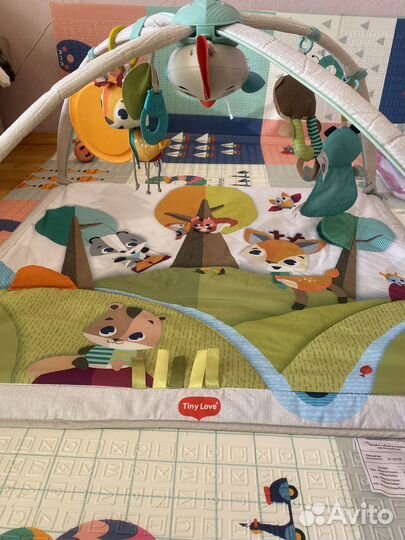 Развивающий коврик tiny love сказочный лес