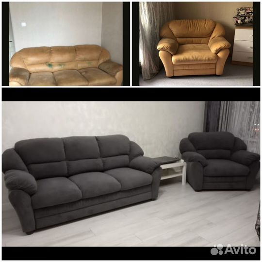 Перетяжка и реставрация мебели