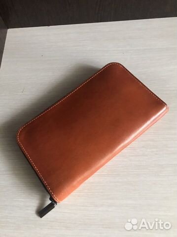 Клатч ручной работы из итальянской кожи