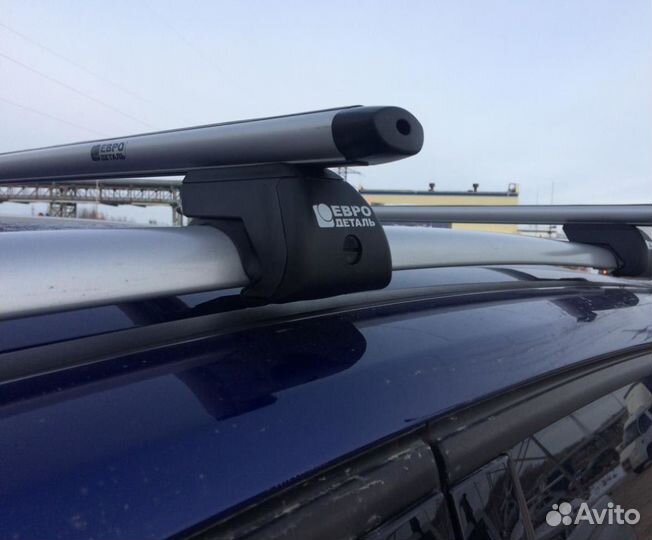 Багажник на крышу Киа Соул (2008-2014) Евродеталь