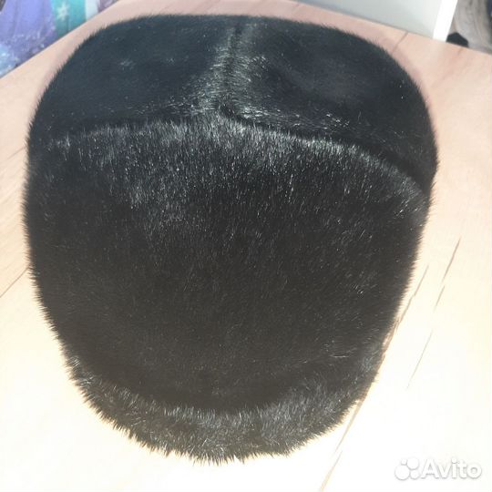 Норковая шапка мужская новая