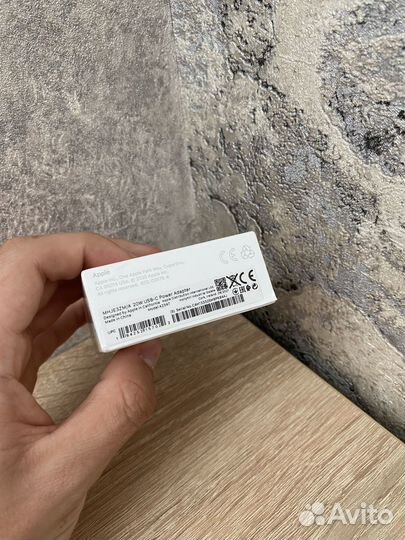 Зарядный блок apple 20w оригинал
