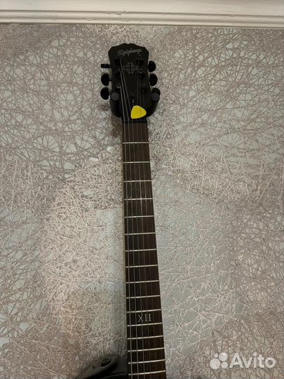 Электрогитара epiphone les paul gothic