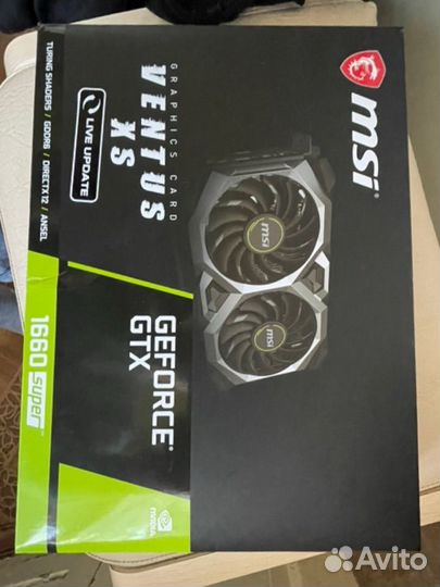 Видеокарта gtx 1660 super 6gb