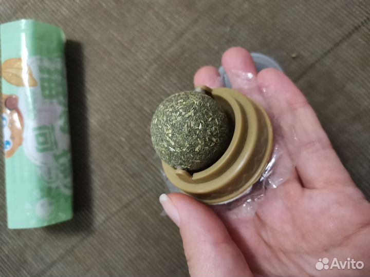 Кошачья мята в шарике