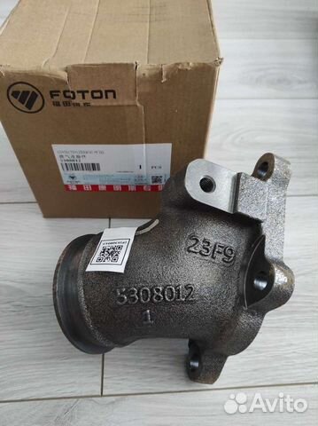 Патрубок выпускной Газель Камминс 2.8 Е-4