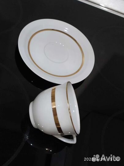 Чашка с блюдцем СССР