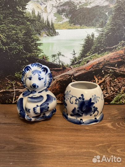 Фигурка гжель новая