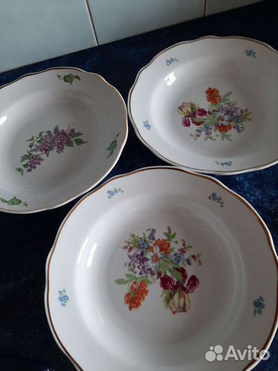 Тарелки дулево СССР