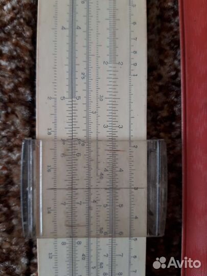 Линейка логарифмическая ссср, Рейсшина