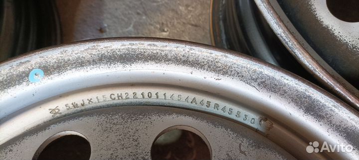 Штампованные диски r15 4x100 на hyundai solaris