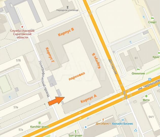 Свободного назначения, от 1600 м²