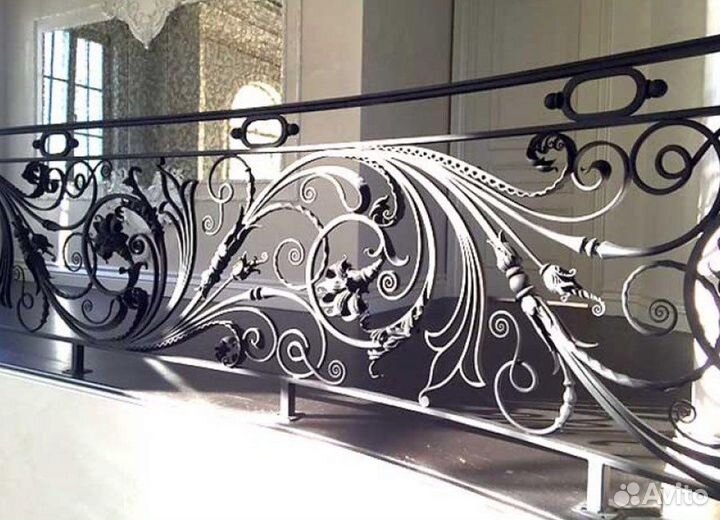 Кованые перила и лестницы