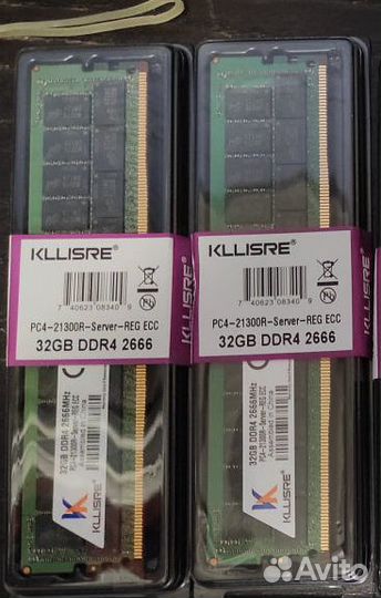 Серверная Память ECC DDR4 32GB 2666