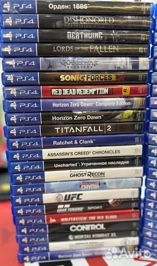 Диски на ps4