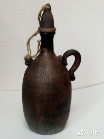 Графин для вина глина 1,2л Прибалтика