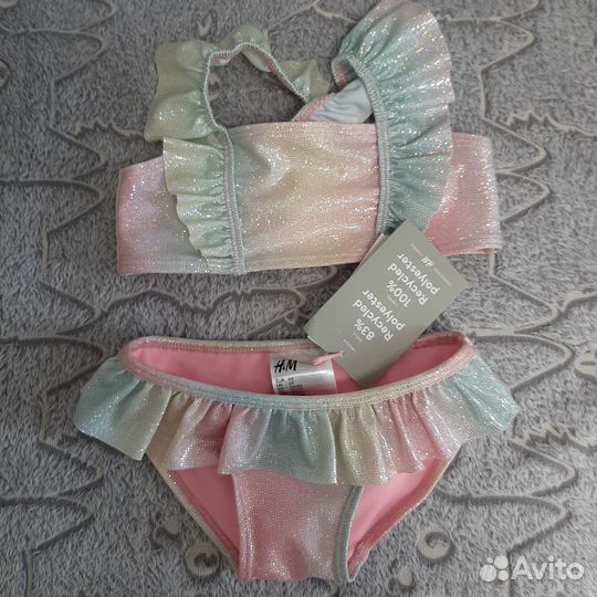 Летние вещи на девочку 12-18 мес