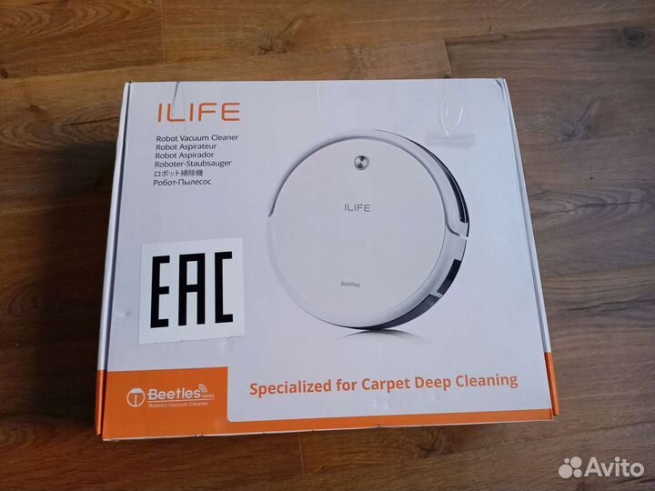 Робот пылесос ilife a4