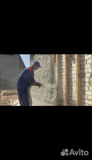 Утепление эковатой