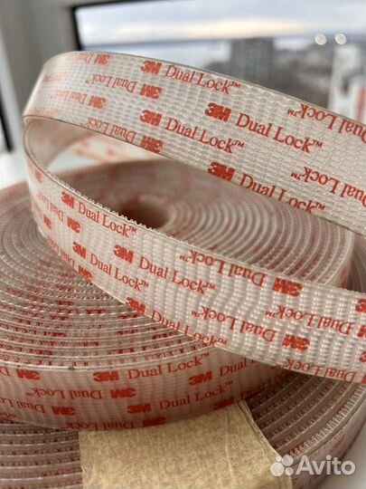 Застёжка многоразовая Dual Lock 25мм х 28м