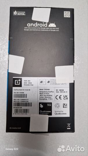 OnePlus Nord CE 3 Lite 5G, 8/128 ГБ