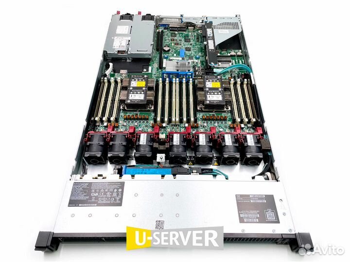 Сервер для 1С HP DL360 G10 8S 6151 256G P408i-a 500W 2с6з HPE ProLiant DL360 1U Б/У