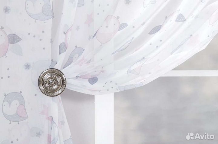 Тюль для детской, новая