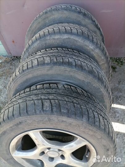 Колёса в сборе с литыми дисками