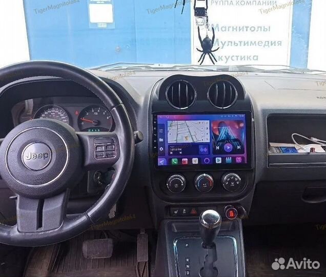 Магнитола Jeep Compass 1 Рестайлинг 2010-16г 4/64G